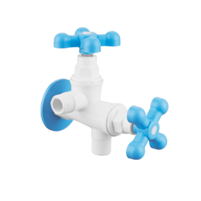 2 Way Angle Cock with Flange - CRS-105