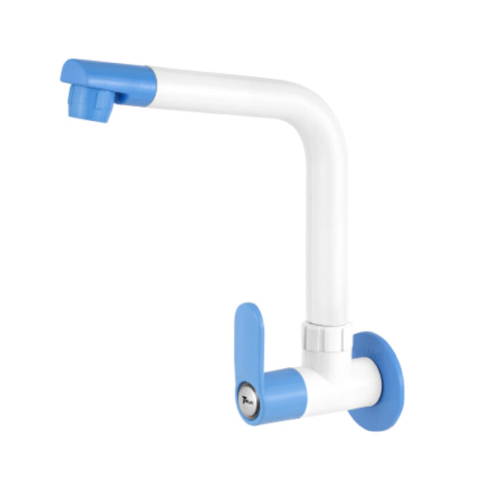 Premium Big Sink Cock with Flange - HEC-125