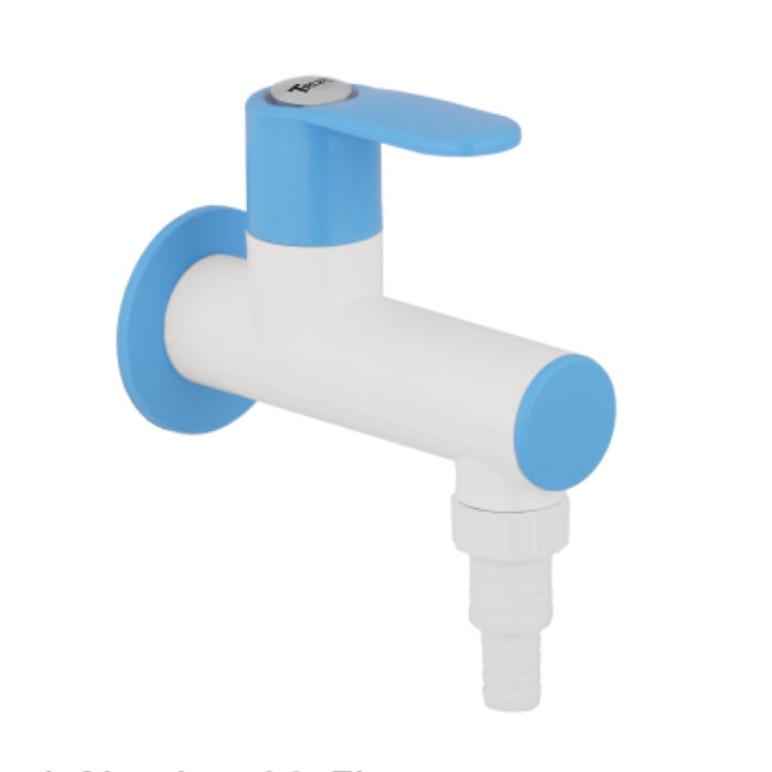 Bib Cock Nozzle with Flange - HEC-104