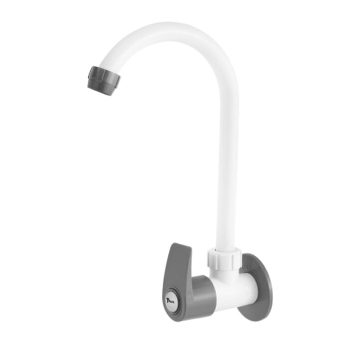 Big Sink Cock with flange - SLV-123