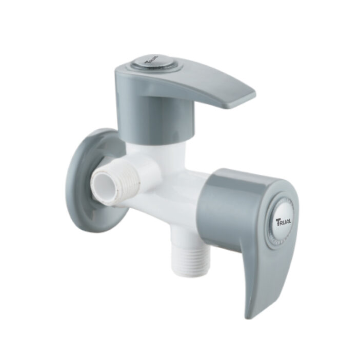 2 Way Angle Cock with Flange - SLV-105