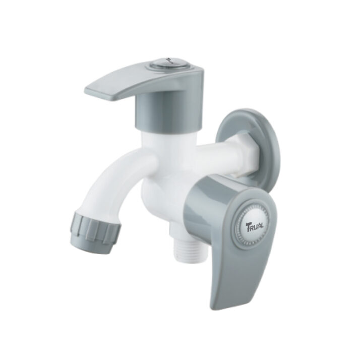 2 Way Bib Cock with Flange - SLV-106