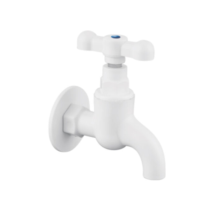 Bib Cock with Flange - TEE-100