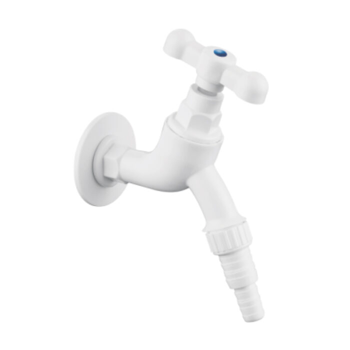 Bib Cock Nozzle with Flange - TEE-104
